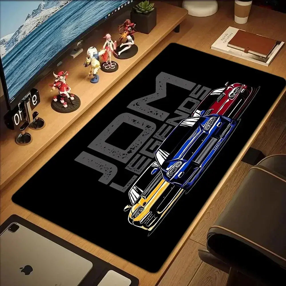 Cool Racing Car Mouse Pad Large Computer Office Game Anime Table Mat XXL Rubber Non-slip Gaming Keyboard Mousepad Long Desk Pads Dropshipman